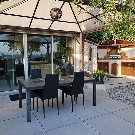 Charmant 2P Au Calme, Jardin, Piscine, Vue Panoramique Et Stationnement Вильнёв-Лубе Экстерьер фото